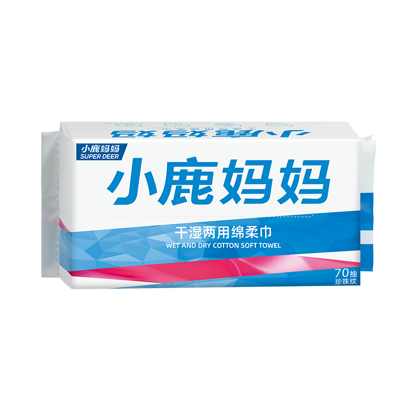 小鹿妈妈洗脸巾