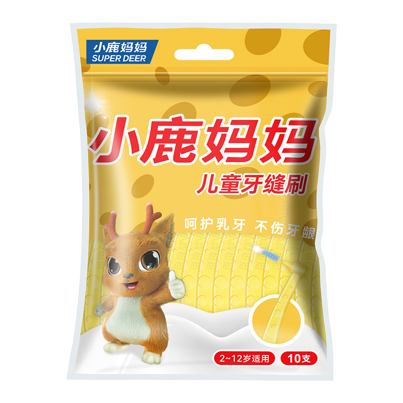 小鹿 儿童牙缝刷L型0.6mm