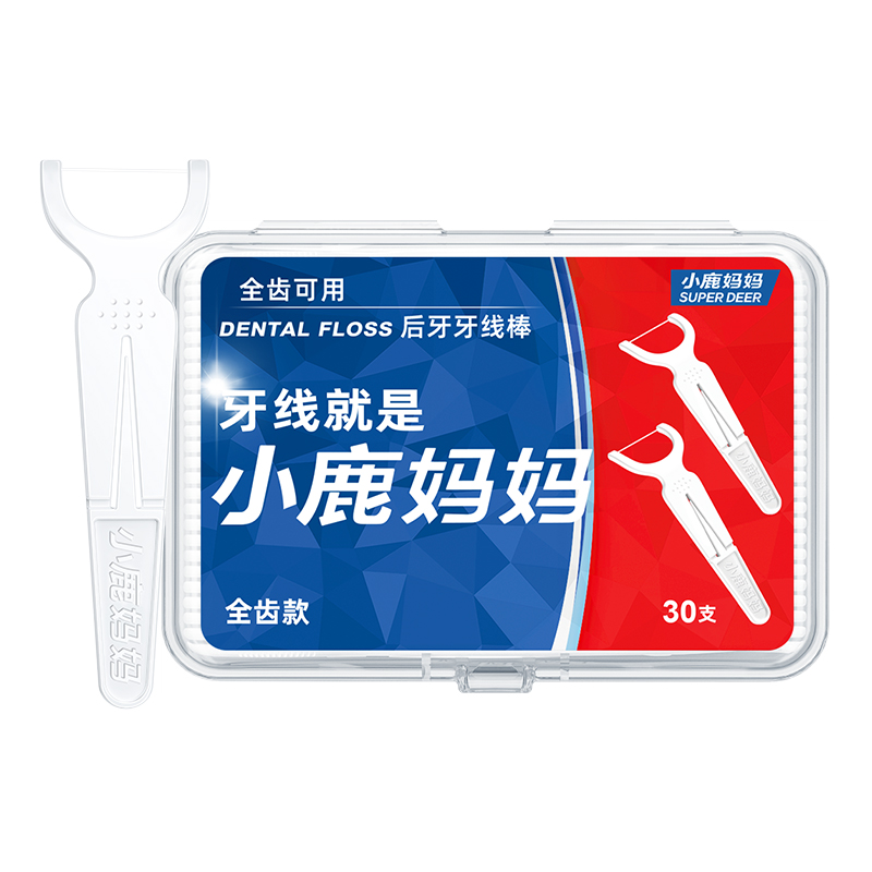 全齿牙线30支盒装